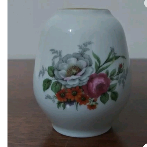 Bohemian Glass Decorative Vase, Small Vase+ Royal Bavarian Germany Mini Vase - Picture 11 of 13